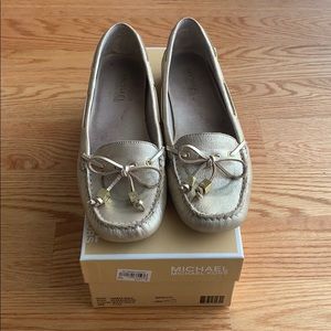 Michael Kors Metallic Loafers